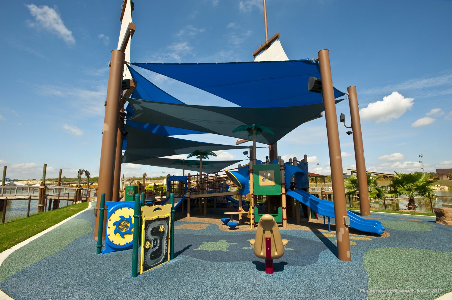 Morgan's playground area