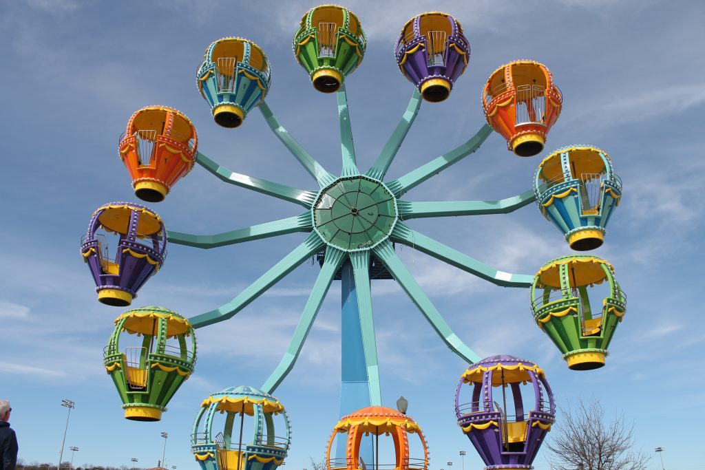 The Whirling Wonder Ferris wheel